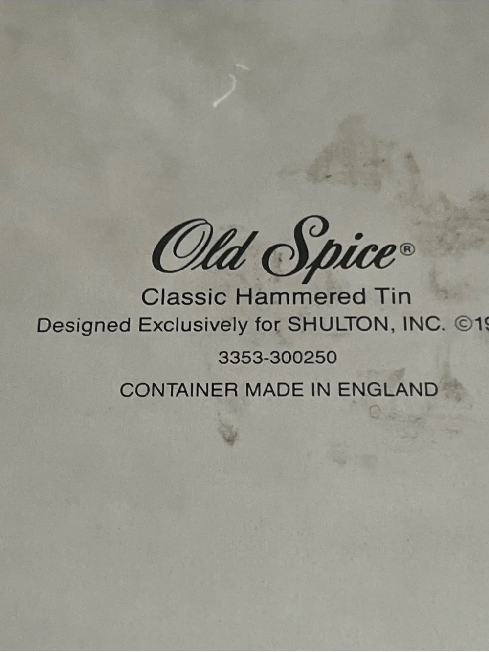 Old Spice vintage 1990